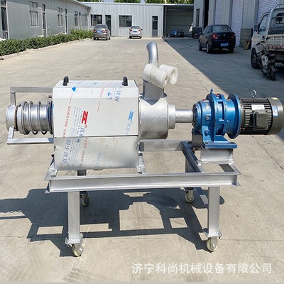 供應(yīng)不銹鋼糞水脫離機 養(yǎng)殖場糞便擠壓式干濕分離機