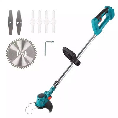 園林斜挎式室內(nèi)工具便攜式家用割草機(jī)充電式無線割草機(jī)