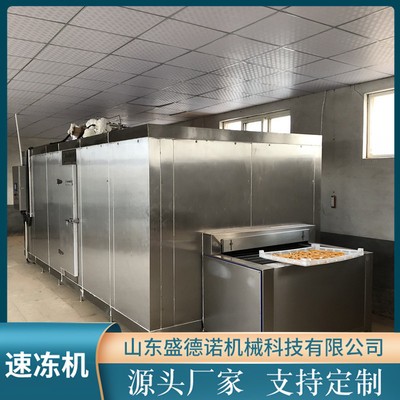 供應(yīng)帶魚小蝦速凍機(jī) 果蔬速凍冷凍設(shè)備 大小型隧道式速凍機(jī)器
