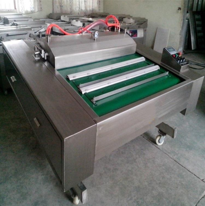 雙室700型凹室真空包裝機(jī)糧食 寵物食品專用磚型包裝機(jī)廠家包郵價
