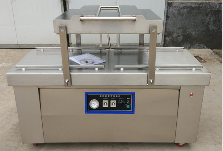 雙室700型凹室真空包裝機(jī)糧食 寵物食品專用磚型包裝機(jī)廠家包郵價