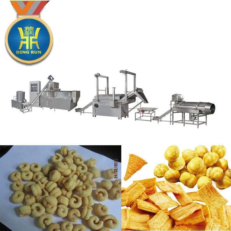 鼎潤廠家生產(chǎn)銷售小米鍋巴生產(chǎn)設(shè)備油炸鍋巴生產(chǎn)線全套鍋巴機