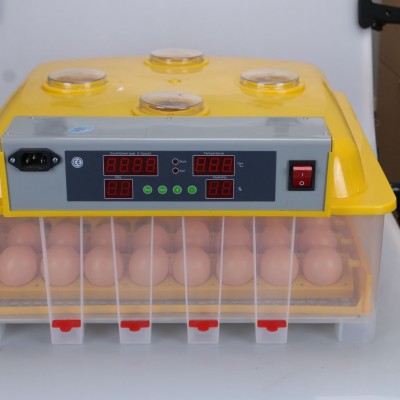 全自動(dòng)孵化機(jī)家用商用雞鴨鵝孵化器48枚小型卵蛋箱控溫孵蛋器