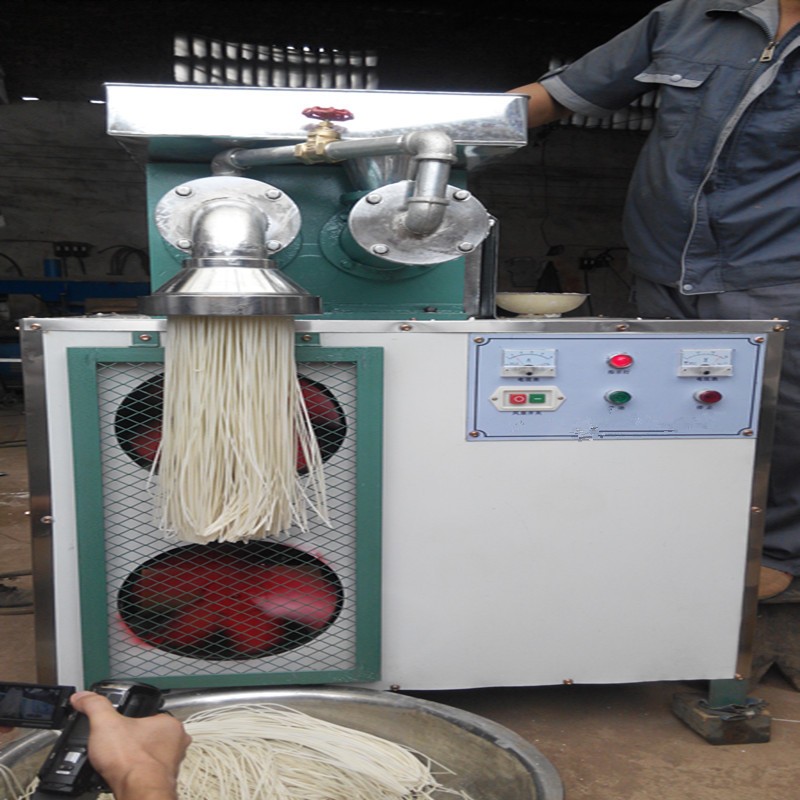 大型自熟玉米面條機(jī)110型全自動(dòng)米線(xiàn)機(jī) 雙筒東北大綠皮朝鮮冷面機(jī)