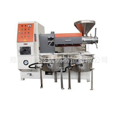 榨油機(jī)商用全自動(dòng)大型花生大豆胡麻菜籽小型螺旋榨油機(jī)中型油坊