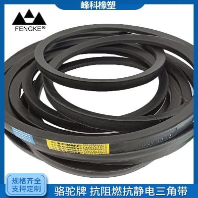 駱駝牌阻燃抗靜電礦用三角帶阻燃窄V帶阻燃聯(lián)組帶歡迎咨詢選購