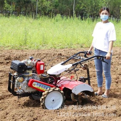 手扶拖拉機(jī)田園管理機(jī)小型耕地旋耕機(jī)硬地可用農(nóng)用園林耕地機(jī)銷售