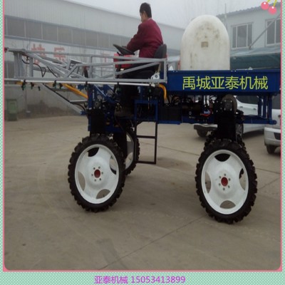 亞泰四輪四驅(qū)打藥機(jī) ZP3 噴藥機(jī)、水田自走式噴桿噴霧機(jī)可定制