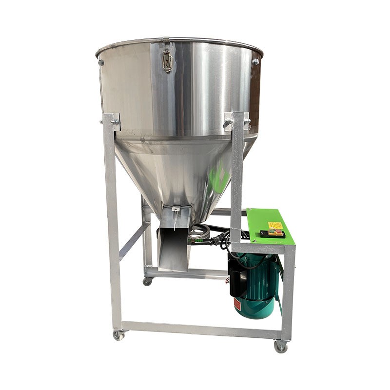 立式不銹鋼復(fù)合肥料混色攪拌機 高粱棉籽拌藥機 精飼料攪拌機