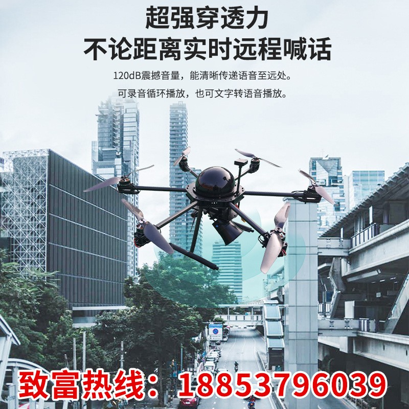 險(xiǎn)情急救無人機(jī)高空喊話救援無人機(jī)人群疏散物資拋投夜間搜尋指揮