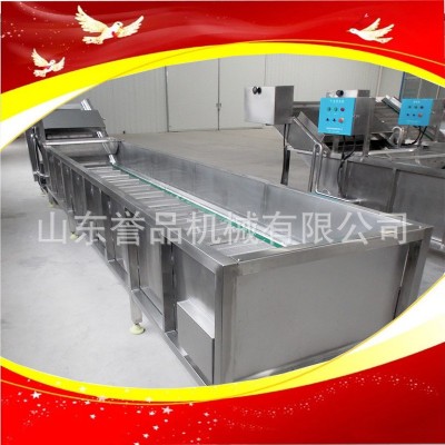 大型凈菜生產(chǎn)清洗線 魷魚(yú)海產(chǎn)品清洗機(jī)可根據(jù)要求加工定設(shè)備