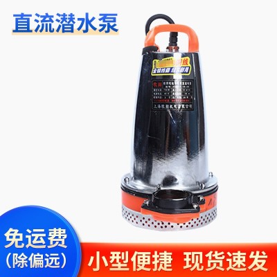 小型便攜直流潛水泵家用電動車離心泵電瓶農(nóng)用灌溉 排污抽水泵