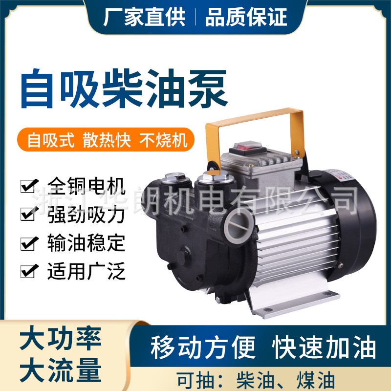 廠家批發(fā)220V電動(dòng)自吸加油泵大功率抽油泵大流量抽油機(jī)柴油泵煤油