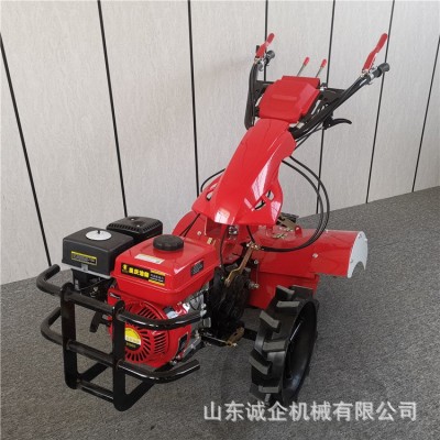 手扶式微耕機(jī)四驅(qū)小型田園管理機(jī)工廠(chǎng) 誠(chéng)企批發(fā)農(nóng)用開(kāi)溝培土機(jī)