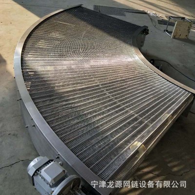可加工定制耐磨損不銹鋼鏈板轉(zhuǎn)彎機(jī)90度304轉(zhuǎn)彎機(jī)皮帶輸送機(jī)