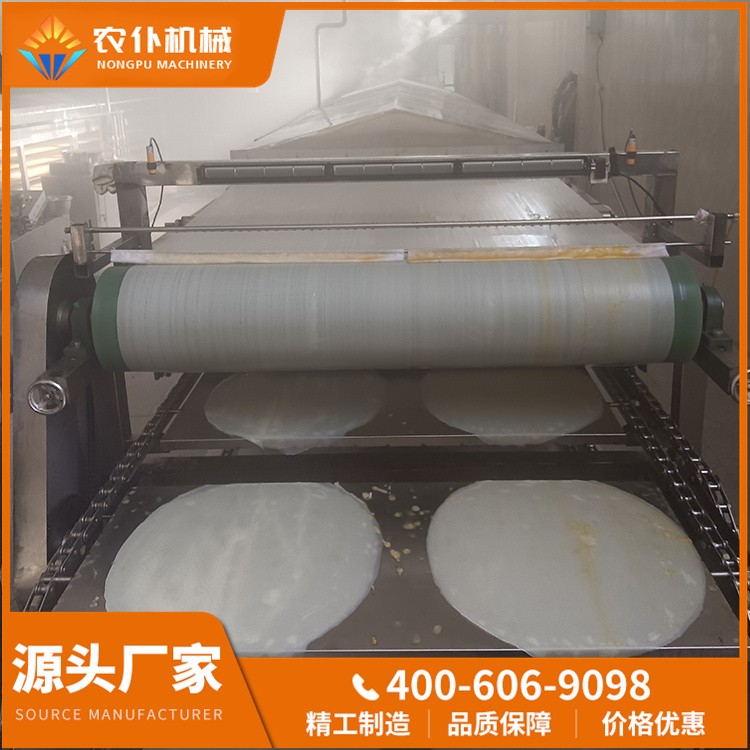 數(shù)控全自動河粉苕皮機供應 仿手工制作 農(nóng)仆機械生產(chǎn) 簡單方便