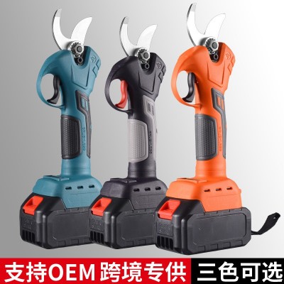 鋰電修枝剪電動(dòng)剪刀果樹(shù)修枝剪刀充電式電剪刀強(qiáng)力園林剪 樹(shù)電剪