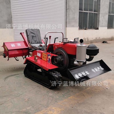 柴油大變速箱座駕旋耕機(jī)履帶行走春季耕地旋地機(jī)乘坐式開 溝回填機(jī)