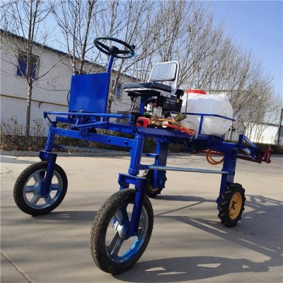 誠(chéng)譽(yù)乘坐式四輪打藥機(jī) 輪距可調(diào)噴藥機(jī) 高架高桿噴霧機(jī)