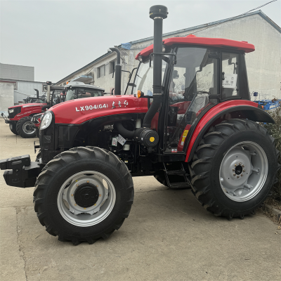 東方紅LX904拖拉機 大型多功能農(nóng)用旋耕犁地開溝起壟機 四驅高配