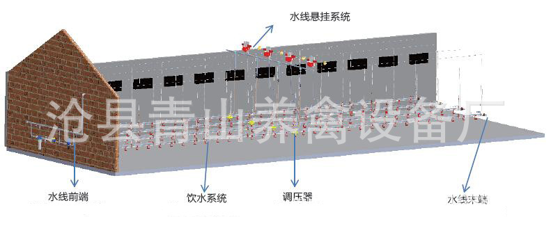 供應養(yǎng)雞水線 全自動養(yǎng)雞水線 肉雞養(yǎng)殖設(shè)備 平養(yǎng)雞料線 水線