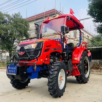 力王504四驅(qū)拖拉機(jī)東方紅4100發(fā)動機(jī)四輪爬山農(nóng)用車高配大輪胎 1臺