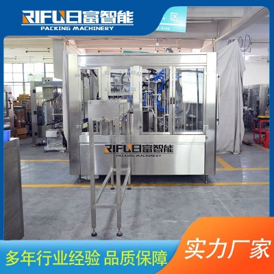 全自動(dòng)吸嘴袋灌裝機(jī) 豆?jié){牛奶即食袋灌裝機(jī) 果醬飲料灌裝旋蓋機(jī)
