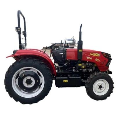 小型兩驅(qū)350農(nóng)用拖拉機(jī) 25馬力時風(fēng)小四輪 旋地耙地一機(jī)多用